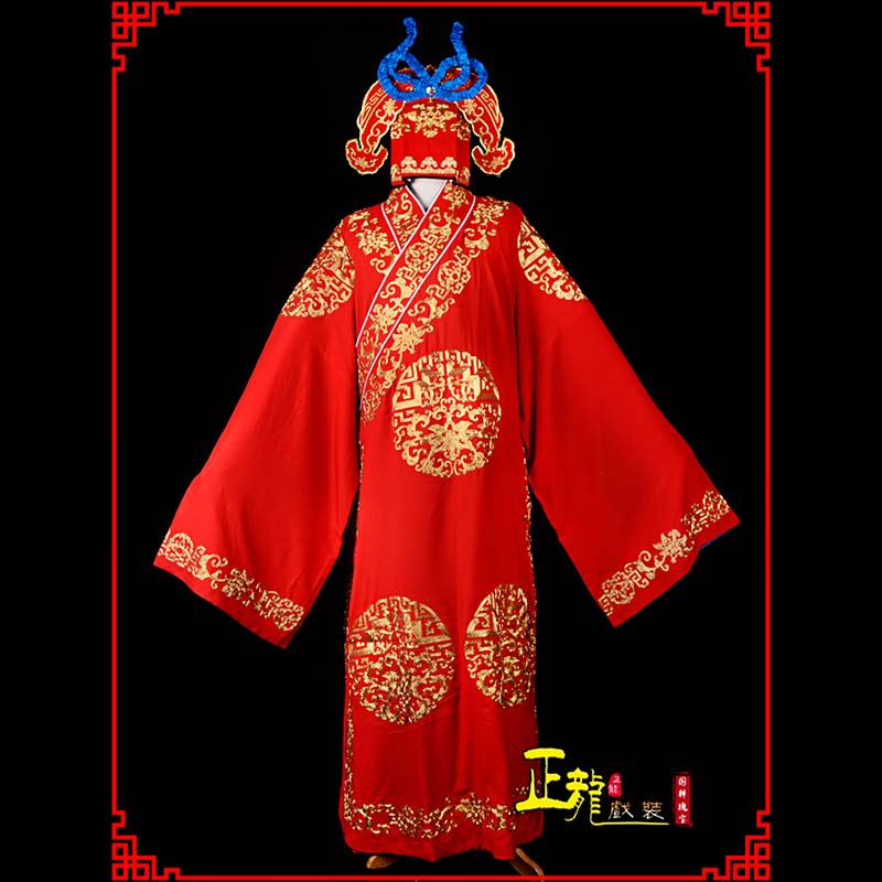 富川武生服装软绉全金武生衣